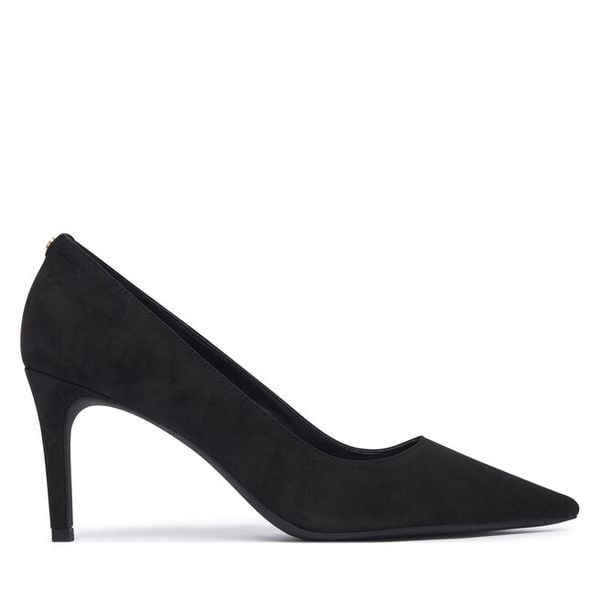 Szpilki MICHAEL Michael Kors. Czarne szpilki damskie MICHAEL Michael Kors, bez wzorów, bez obcasa, na szpilce, bez zapięcia. Za 566.99 zł.