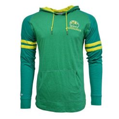 Hoodie Seattle Supersonics lightweight 2.0. Zielone bluzy męskie Mitchell & Ness, bez wzorów, sportowe, bez ramiączek, z kapturem. Za 335.50 zł.