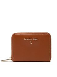 Patrizia Pepe Portfel CQ8512/L001-B757 Brązowy. Brązowe portfele damskie Patrizia Pepe, ze skóry. Za 319.99 zł.