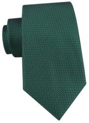Męski Krawat Alties - Zieleń Butelkowa, Mikrofaktura. Zielone krawaty i muchy Alties, bez wzorów, z tkaniny, eleganckie. Za 55.00 zł.