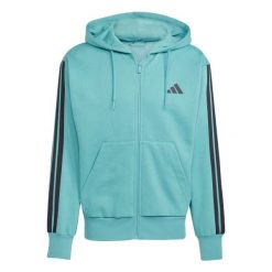 Kurtka z dresu adidas Essentials. Czarne kurtki męskie Adidas, m, bez wzorów, z dresówki, casualowe, bez kaptura. Za 299.00 zł.
