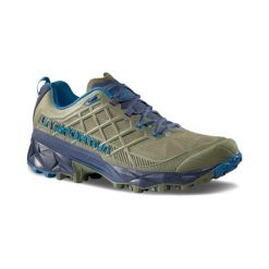 Buty trekkingowe La Sportiva Akyra II. Zielone trekkingi męskie La Sportiva, bez zapięcia. Za 675.05 zł.
