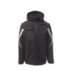 Kurtka przeciwdeszczowa z kapturem Payper Wear Wonder Pad. Czarne kurtki męskie PAYPER WEAR, l, bez wzorów, z nylonu, z kapturem. Za 522.50 zł.