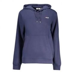 Bluza sportowa damska Fila faw1054bl50004xs. Niebieskie bluzy damskie Fila, s, bez wzorów, biznesowe, bez ramiączek, z kapturem. Za 389.99 zł.