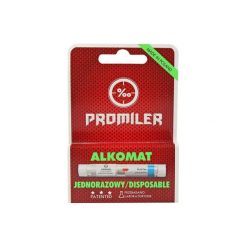 Alkomat PROMILER Jednorazowy. Alkomaty PROMILER. Za 5.99 zł.