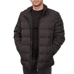 Kurtka GEOX M COLBYN SHORT JKT Czarny. Czarne kurtki męskie Geox, m, bez wzorów, z tkaniny, casualowe, bez kaptura. Za 424.99 zł.