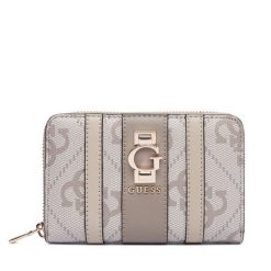Portfel Guess. Brązowe portfele damskie Guess. Za 229.99 zł.