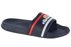 Klapki na basen męskie, Ellesse Lion Slides. Niebieskie klapki męskie Ellesse, bez wzorów, z materiału, bez zapięcia. Za 59.00 zł.