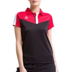 Damska koszulka polo Erima Squad. Czarne bluzki damskie Erima, xs, bez wzorów, z materiału, sportowe, bez kołnierzyka, bez ramiączek. W wyprzedaży za 139.30 zł.