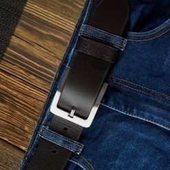 Pasek skórzany 100 CM PAOLO PERUZZI 04Z01100 czarny. Czarne paski męskie Paolo Peruzzi, z materiału, klasyczne. Za 59.00 zł.