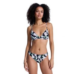 Zestaw trójkątny bikini dla Kobiety PRINTED ESSENTIALS Czarny. Czarne stroje kąpielowe damskie Roxy, xl, bez wzorów, z elastanu. Za 259.99 zł.