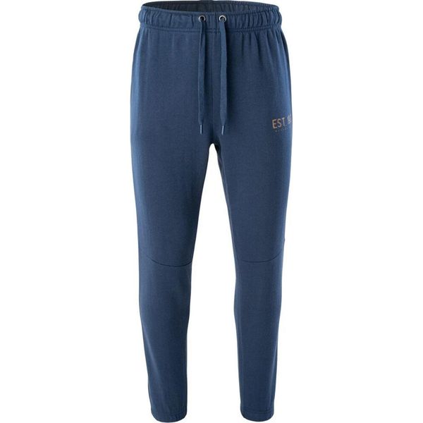 Męskie Sportowe spodnie dresowe joggery Magnum Liben. Niebieskie spodnie sportowe męskie MAGNUM, m, bez wzorów, z dresówki. Za 97.78 zł.