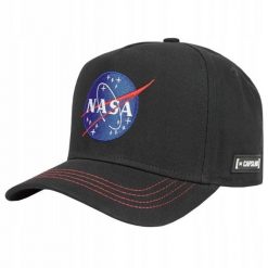 Czapka Z Daszkiem NASA Space Mission. Czarne czapki damskie CapsLab, bez wzorów. Za 173.99 zł.