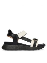 Hispanitas Sandały CHV264679 C004 Beżowy. Brązowe sandały damskie Hispanitas, bez wzorów, ze skóry, bez obcasa, na płaskiej podeszwie, bez zapięcia. Za 609.99 zł.