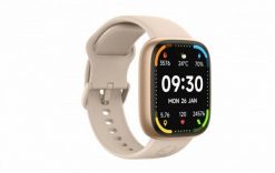 Ecowatch Smartwatch EW06 Złoty. Żółte zegarki smartwatch MAXCOM, bez wzorów. Za 170.69 zł.