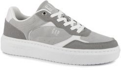 Męskie buty sneakersy sportowe trampki niskie GAP NIAGARA. Białe trampki męskie GAP, na lato, bez wzorów, z jeansu, casualowe, bez zapięcia. Za 169.00 zł.