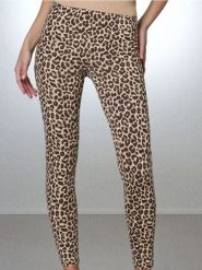 Bawełniane legginsy ze wzorkiem - wielobarwny. Legginsy damskie Sinsay, bez wzorów, z bawełny. Za 29.99 zł.
