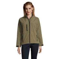 Kurtka Damska Roxy Soft Shell. Czerwone kurtki sportowe damskie SOL'S, s, bez wzorów, bez ramiączek, bez kaptura, trekkingowe. Za 259.99 zł.