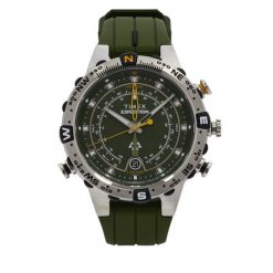 Zegarek Timex. Zielone zegarki męskie Timex, bez wzorów. Za 949.99 zł.