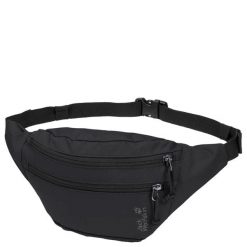 Saszetka nerka Jack Wolfskin Konya 2. Czarne saszetki i nerki męskie Jack Wolfskin, bez wzorów, z materiału. Za 139.99 zł.