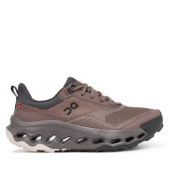Trekkingi On. Brązowe obuwie trekkingowe damskie On, bez zapięcia. Za 809.99 zł.