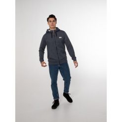Bluza męska Protest NXGOXFORDY full zip hoody. Niebieskie bluzy męskie Protest, m, bez wzorów, bez ramiączek, bez kaptura. W wyprzedaży za 179.99 zł.