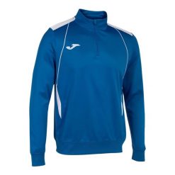 Bluza Joma Championship VII. Niebieskie bluzy sportowe męskie Joma, m, bez wzorów, bez kaptura, na fitness i siłownię. Za 169.35 zł.