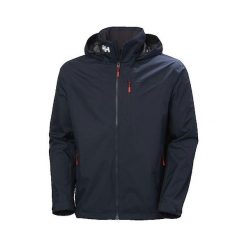 Kurtka wodoodporna Helly Hansen Crew Hooded 2.0 granatowa. Niebieskie kurtki męskie Helly Hansen, m, bez wzorów, z poliesteru, klasyczne, z kapturem. Za 729.00 zł.