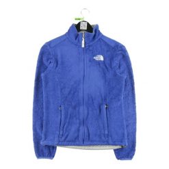 Second life - Kurtka polarowa TNF Osito dla kobiet - Stan bardzo dobry. Niebieskie kurtki sportowe damskie The North Face, s, bez wzorów, z polaru, bez ramiączek, bez kaptura, trekkingowe. Za 212.96 zł.