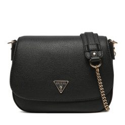 Torebka Guess. Brązowe listonoszki damskie Guess, z aplikacjami, bez dodatków. Za 329.99 zł.