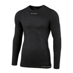 Sweter Termiczny Errea Davor Ml Ad Czarny Dorosłych. Czarne swetry męskie ERREA, s, bez wzorów, z materiału, sportowe, bez kołnierzyka, bez ramiączek. Za 240.99 zł.