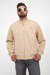 Kurtka męska bomberka z logo KARL LAGERFELD. Kurtki męskie KARL LAGERFELD, m, bez wzorów, bez kaptura. Za 1,399.00 zł.