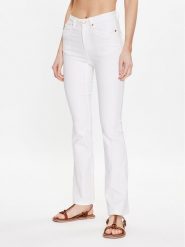 Silvian Heach Jeansy GPP23001JE Biały Regular Fit. Białe jeansy damskie Silvian Heach, bez wzorów, z bawełny. Za 499.99 zł.
