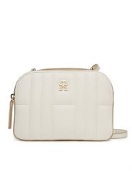 Tommy Hilfiger Torebka Th Feminine Conv Camera Bag AW0AW17453 Écru. Listonoszki damskie Tommy Hilfiger, bez wzorów, ze skóry, bez dodatków. Za 339.99 zł.