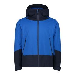 Kurtka narciarska z kapturem CMP. Niebieskie kurtki sportowe męskie CMP, bez wzorów, z kapturem, narciarskie. Za 681.00 zł.