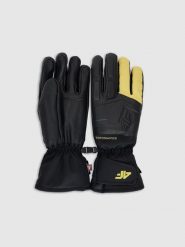 4F Rękawiczki narciarskie skórzane membrana 10000 męskie - multikolor XL. Rękawiczki męskie 4F, na zimę, bez wzorów, ze skóry. Za 399.99 zł.