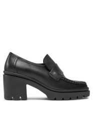 HÖGL Półbuty 8-105403 Czarny. Czarne półbuty damskie HÖGL, bez wzorów, ze skóry, bez obcasa, na obcasie, bez zapięcia. Za 459.99 zł.