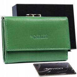 Portfel damski 4U Cavaldi RD-18-GCL zielony. Zielone portfele damskie 4U Cavaldi, ze skóry. Za 69.99 zł.