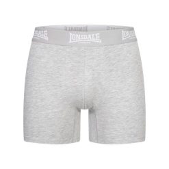 Bokserki Lonsdale East Challow (x4). Czarne bokserki męskie Lonsdale, bez wzorów. Za 179.50 zł.