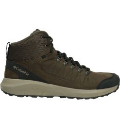 Buty Trekkingowe Męskie Columbia Trailstorm Crest Mid Waterproof. Czarne buty zimowe męskie Columbia, bez wzorów, bez obcasa, bez zapięcia. Za 299.99 zł.