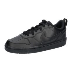 Tenisówki Nike Model Court Borough Low Recraft (gs) Kolor Czarny. Czarne trampki męskie Nike, bez wzorów, z materiału, klasyczne, bez zapięcia. Za 339.99 zł.