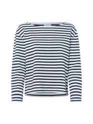 Comma casual identity Bluza Kobiety Bawełna czarny|biały, 44. Białe bluzy damskie comma casual identity, bez wzorów, z bawełny, casualowe, bez ramiączek, bez kaptura. Za 179.95 zł.