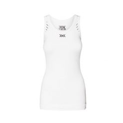 Top damski X-Bionic Invent 4.0 LT Koszulka X-BIONIC INVENT 4.0 LT. Białe bluzki damskie XBIONIC, s, bez wzorów, sportowe, bez kołnierzyka, bez ramiączek. W wyprzedaży za 224.00 zł.