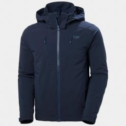 Kurtka Narciarska męska Helly Hansen Alpha 4.0 Jacket. Niebieskie kurtki sportowe męskie Helly Hansen, m, bez wzorów, z elastanu, bez kaptura, narciarskie, primaloft. Za 1,780.00 zł.