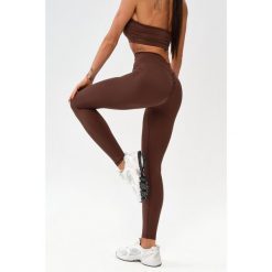 GDamskie legginsy sportowe fitness Rough Radical Zoya Push-up. Brązowe bielizna sportowa damska ROUGH RADICAL, s, bez wzorów, na fitness i siłownię. Za 169.90 zł.