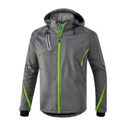 Kurtka Erima softshell fonction. Szare kurtki męskie Erima, s, bez wzorów, z softshellu, bez kaptura, do piłki ręcznej. W wyprzedaży za 375.50 zł.