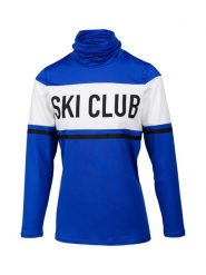 Damski sweter narciarski/snowboardowy Brunotti. Niebieskie swetry nierozpinane damskie Brunotti, na zimę, s, bez wzorów, z materiału, bez kołnierzyka, bez ramiączek. Za 359.99 zł.
