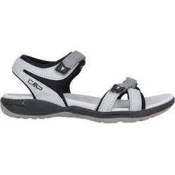 Sandały sportowe damskie CMP ADIB. Czarne obuwie sportowe damskie CMP, bez wzorów, z materiału, bez zapięcia, trekkingowe. Za 149.99 zł.