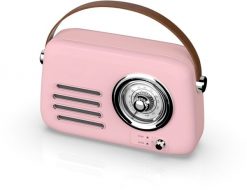 Radio Savio Przenośne RS-03, różowe (85279900). Czerwone radia Savio. Za 79.40 zł.