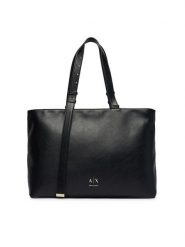Armani Exchange Torebka XW002988 AF19902 UC001 Czarny. Czarne shopperki damskie Armani Exchange, bez wzorów, ze skóry, bez dodatków. Za 729.99 zł.